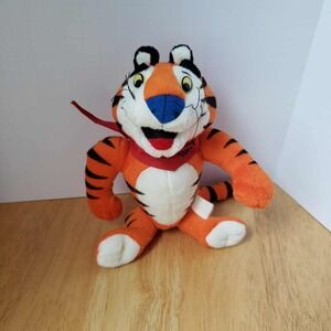 Tony the Tiger Plush 8" Kellogg's Frosted Flakes Cereal Mascot 1997